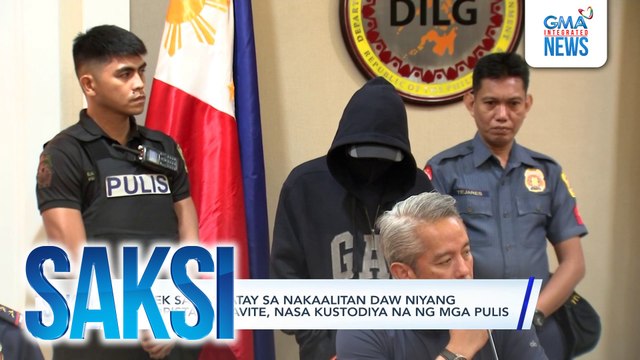 Suspek sa pagpatay sa nakaalitan daw niyang motorista sa Cavite, nasa kustodiya na ng mga pulis | Saksi