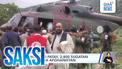 Mahigit 800 patay, 2,800 sugatan sa lindol sa Afghanistan | Saksi