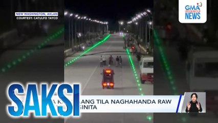 Mga kabataang tila naghahanda raw sa karera, sinita | Saksi
