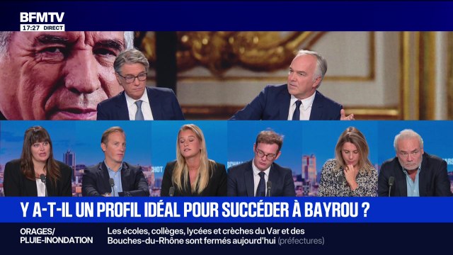 Marschall Truchot : Y a-t-il un profil idéal pour succéder à Bayrou ? - 01/09