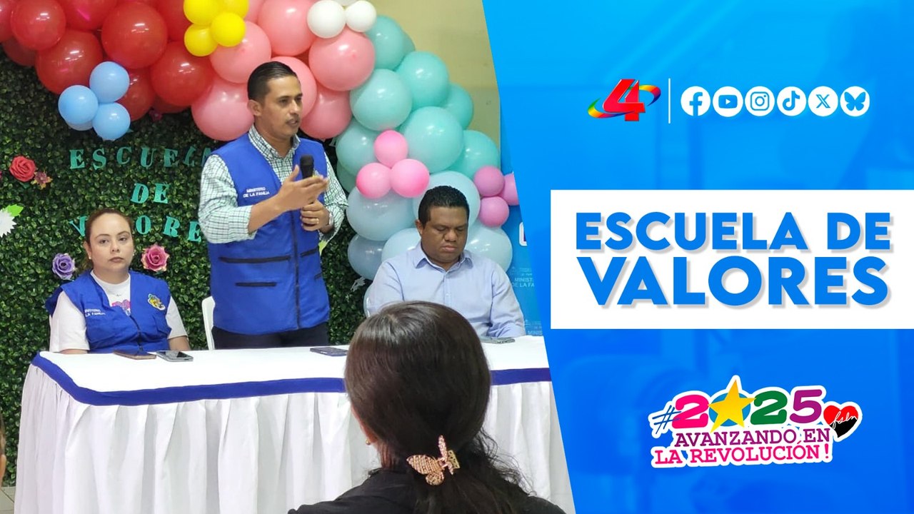 🇳🇮🏫 MIFAM impulsa Escuelas en Valores para fortalecer a las familias de Managua