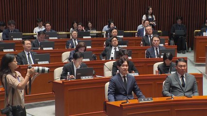 국민의힘, 정기국회 개회식 상복 참석..."의회민주주의 말살" / YTN
