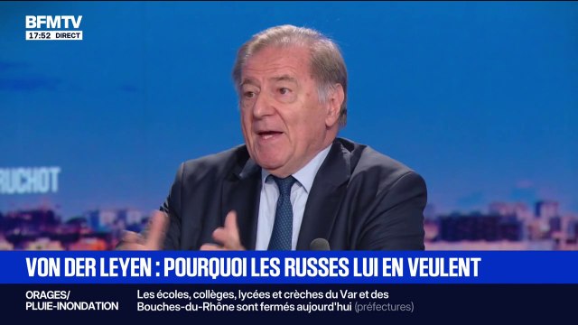 L'avion d'Ursula von der Leyen victime d'un brouillage GPS: C'est un avertissement , estime Claude Blanchemaison, ancien ambassadeur de France en Russie