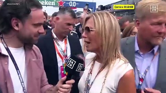 Máxima Zorreguieta: vamos a apoyar a Max Verstappen