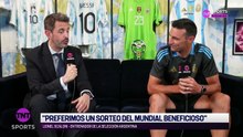Scaloni: "Hubiese preferido no jugar la Finalísima antes del Mundial"