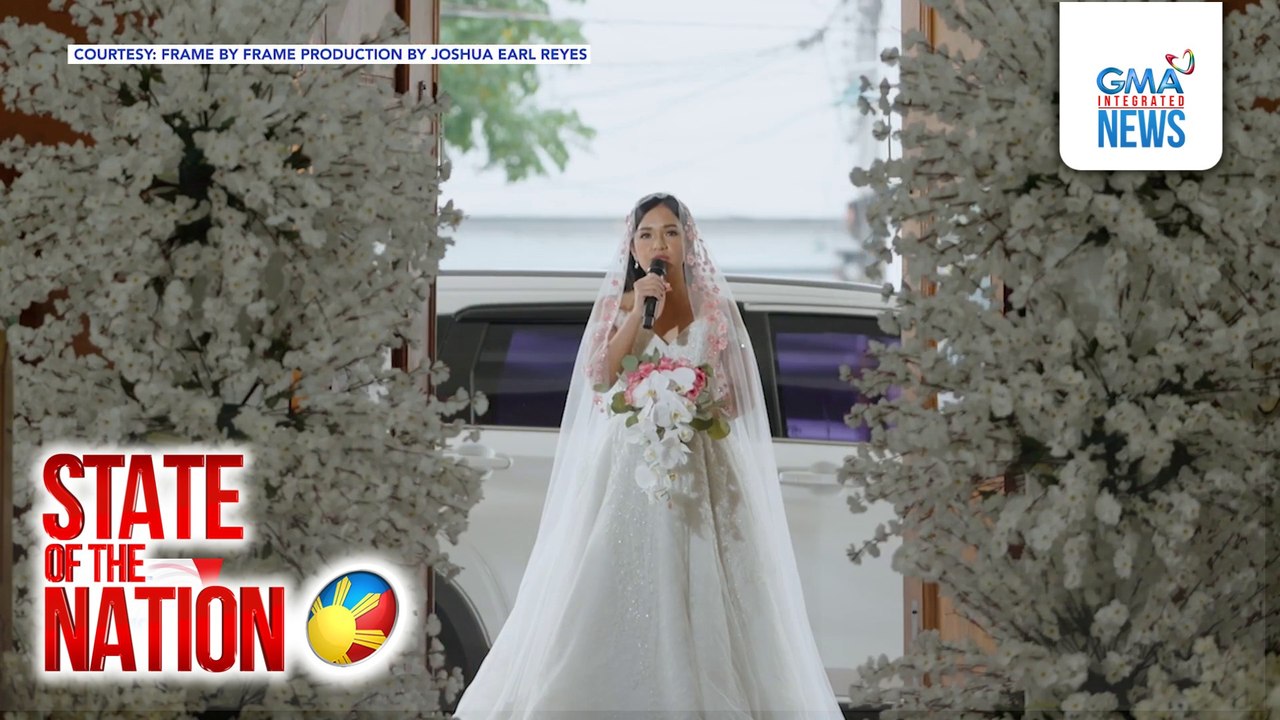 Bride, umawit sa kasal nila ng dati niyang crush | SONA