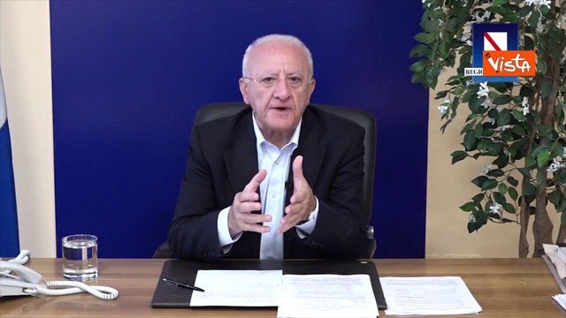 Regionali Campania, De Luca: Non si butta a mare il mio lavoro di anni