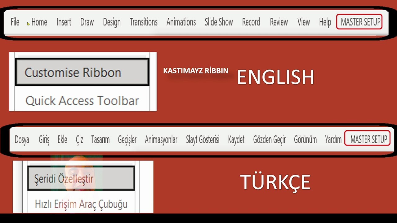 13.Ders Hızlı Erişim Çubuğu Nerede Nasıl Açarız