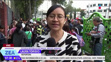 Así la situación en la escuela República de Brasil en este regreso a clases