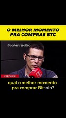 TREZOITÃO EXPLICA QUAL O MELHOR MOMENTO PRA COMPRAR BITCOIN