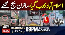 Heavy Rain in Islamabad & Rawalpindi || ARY News 9 PM Headlines || 1st Sept 2025 - Latest Update