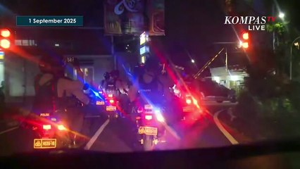 Suasana Patroli Malam! Polisi Naik Motor dan Rantis Keliling Jakarta Pascademo