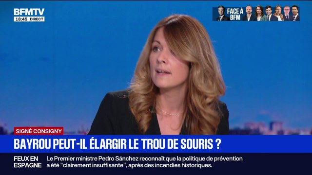 Crise politique: Je vois des oppositions qui, pour des raisons très électorales, n'ont pas envie d'arriver à un consensus commun , déplore Maud Bregeon, députée Ensemble pour la République