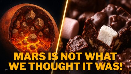 Mars' Interior Looks Like a Rocky Road Dessert, Not a Cake