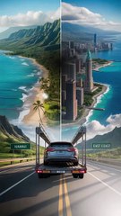 Hawaii to East Coast Car Shipping