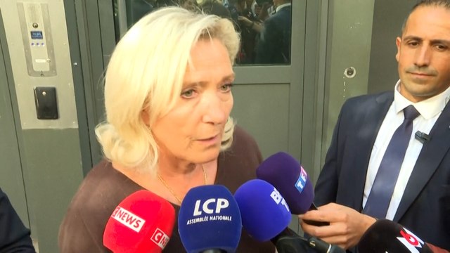 Dissolution : « Le RN est prêt à faire face à toutes les hypothèses », affirme Marine Le Pen