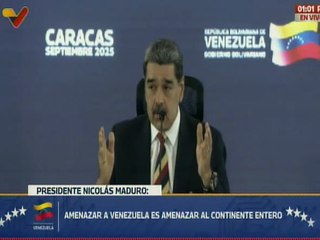 Pdte. Nicolás Maduro: Lo primero que hay que salvar es la paz en el mundo y en la región