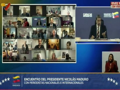 Pdte. Nicolás Maduro: Más del 90% de los venezolanos rechazan las amenazas del gobierno de EE. UU.