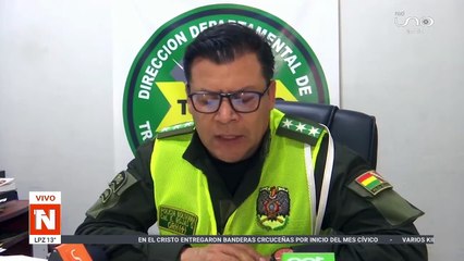 INFORME DE TRÁNSITO SOBRE ACCIDENTE QUE COBRÓ LA VIDA DE UN BOMBERO