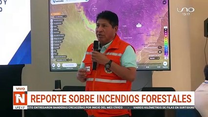 REPORTAN INCENDIO FORESTAL