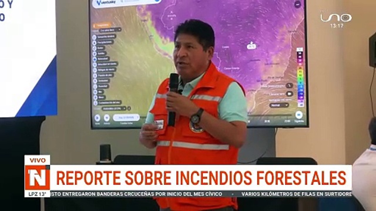 REPORTAN INCENDIO FORESTAL