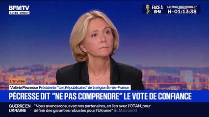 Portable à l'école: "Il y a un enjeu de santé publique pour nos adolescents", souligne Valérie Pécresse, présidente LR de la région Île-de-France