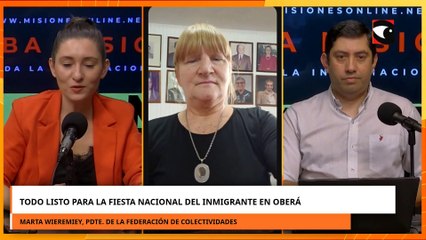 Todo listo para la Fiesta Nacional del Inmigrante en Oberá: Alejandro Lerner, Patricia Sosa y Catupecu Machu, entre los artistas