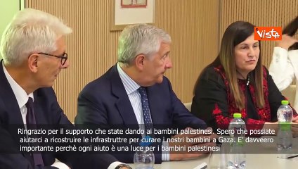 Ministra palestinese Aghabekian al Bambin Gesù: Grazie all'Italia, spero ci aiuterete a ricostruire
