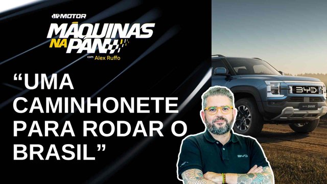 BYD Shark: A picape híbrida para o agronegócio e a cidade | MÁQUINAS NA PAN