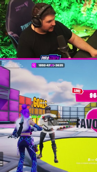 Faut le comprendre, il était pas assez préparé ! #pirastack #fortnite