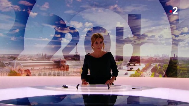C'était la première de Léa Salamé au 20h ce soir. Visiblement à l'aise sur le plateau, mais assise, contrairement à ses prédécesseurs qui débutent le journal debout, la journaliste a prononcé quelques mots pour remercier la formidable rédaction