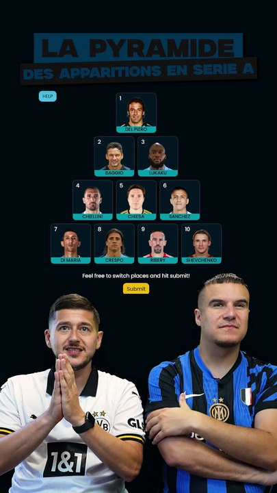 Complète la Pyramide !