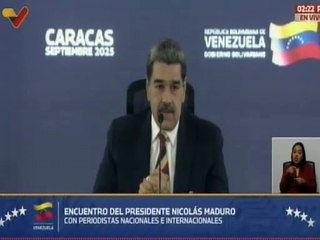 Pdte. Nicolás Maduro:  En Venezuela va a prevalecer la paz con desarrollo y justicia