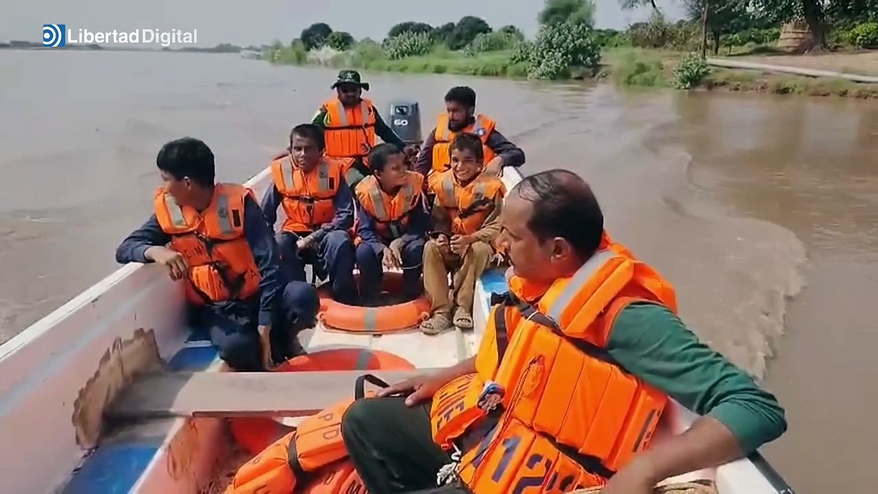 Nuevos episodios de inundaciones en Pakistán dejan 35 muertos y casi un millón de evacuados