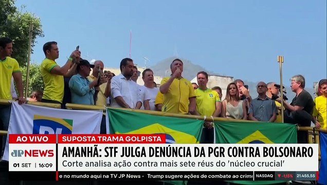 Começa nesta terça (02) o julgamento de Bolsonaro e mais 7 réus por tentativa de golpe