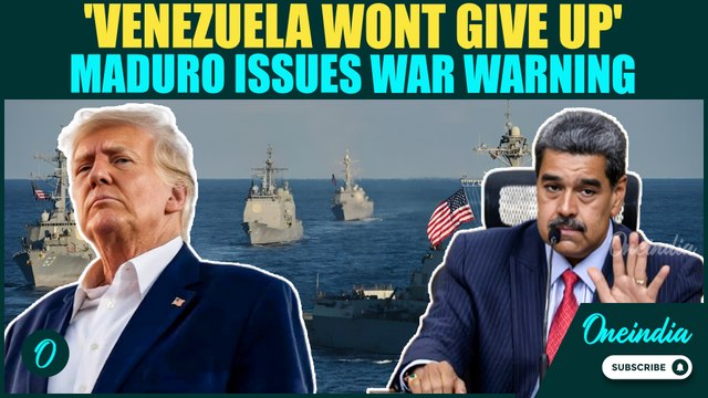 U.S-Venezuela All-Out WAR Declared? Maduro's CHILLING Ultimatum To TRUMP | Warships Wait To Attack