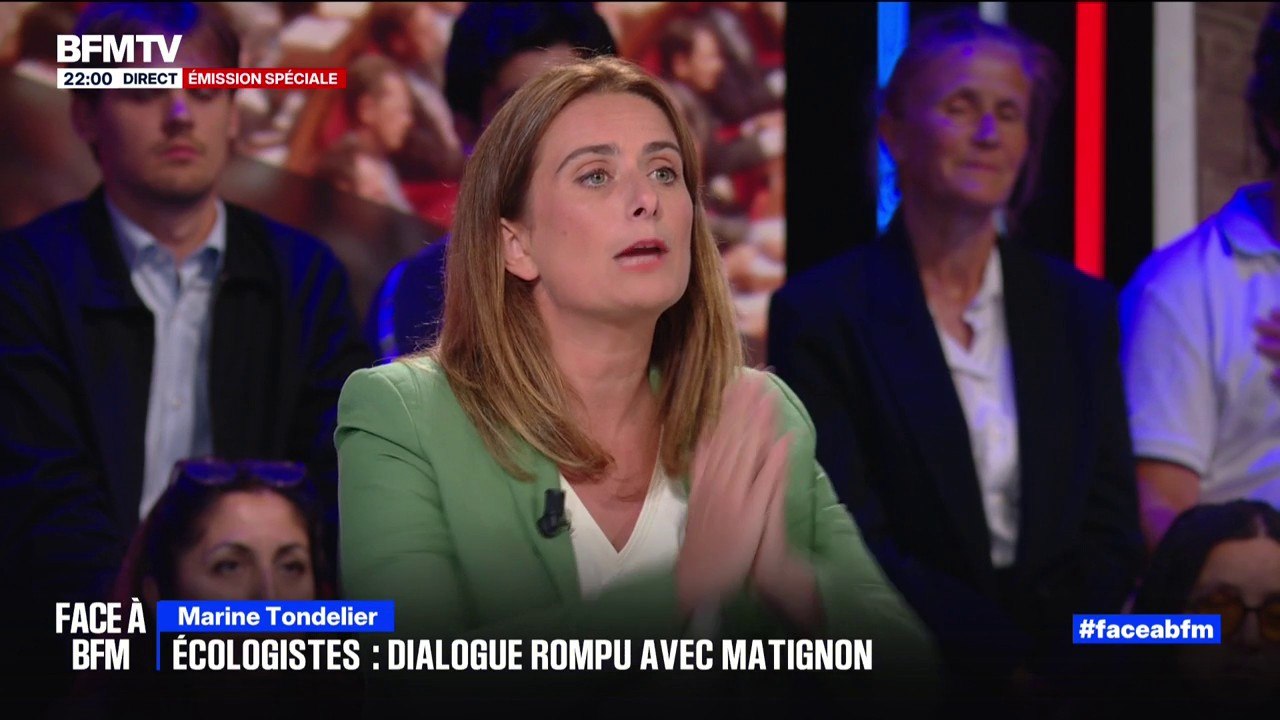 Vote de confiance: "Ils ne sont pas Républicains", lance Marine Tondelier (Les Écologistes), à propos du gouvernement