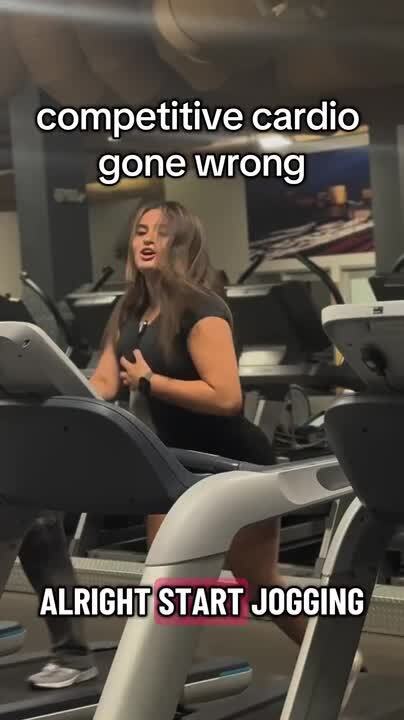 Gym Treadmill Battle Ends in Fall