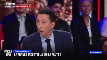 Dette de la France: pour Othman Nasrou, secrétaire général du parti LR, "nous n'avons pas toujours tout bien fait"