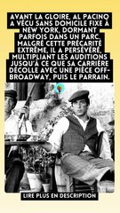 Al Pacino, De SDF à Icône du Cinéma, une Histoire de Résilience