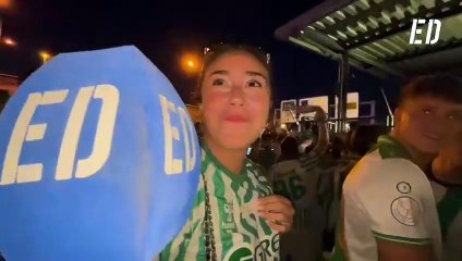 La afición del Betis se moja sobre el fichaje de Antony