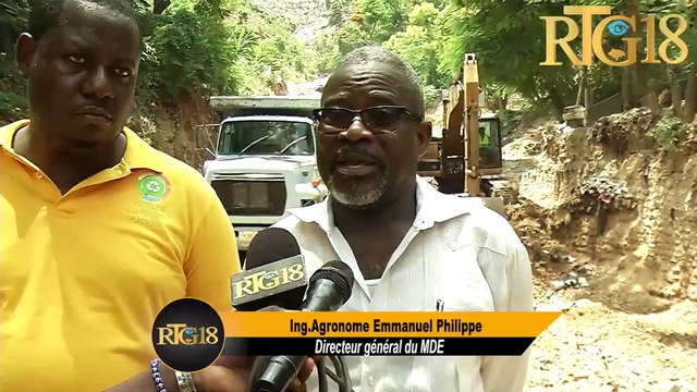 Ministè anviwònman demare yon seri travay netwayaj nan kanal Cérisier