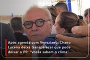 Após agenda com Veneziano, Cícero Lucena deixa transparecer que pode deixar o PP: “Vocês sabem o clima”