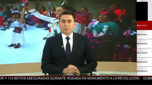 Invitados ingresan por la parte de atrás de Palacio Nacional para el Primer Informe de Gobierno