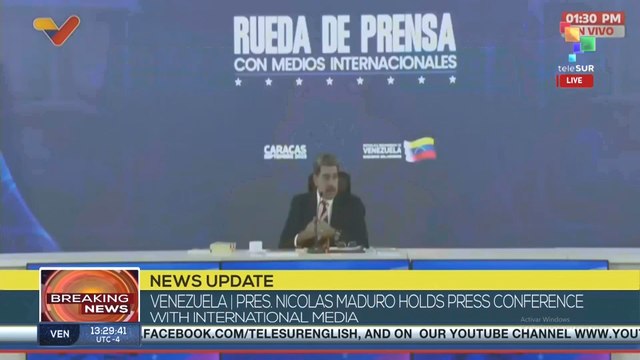 Venezuela | Pres. Maduro describes extravagant mobilization of U.S. warships as regional threat