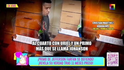 ¡PRIMO DE FARFÁN SE DEFIENDE! ¡REVELA SU VERDAD TRAS 11 MESES PRESO! | Willax