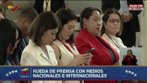 Presidente Nicolás Maduro transmite la verdad de Venezuela en rueda de prensa internacional