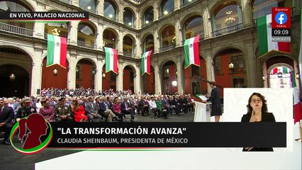 "La transformación avanza": Sheinbaum destaca aprobación de 19 reformas y 40 leyes