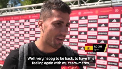 Rodri Rejoins Spain Squad with a Smile After Challenging Year Away ⚽