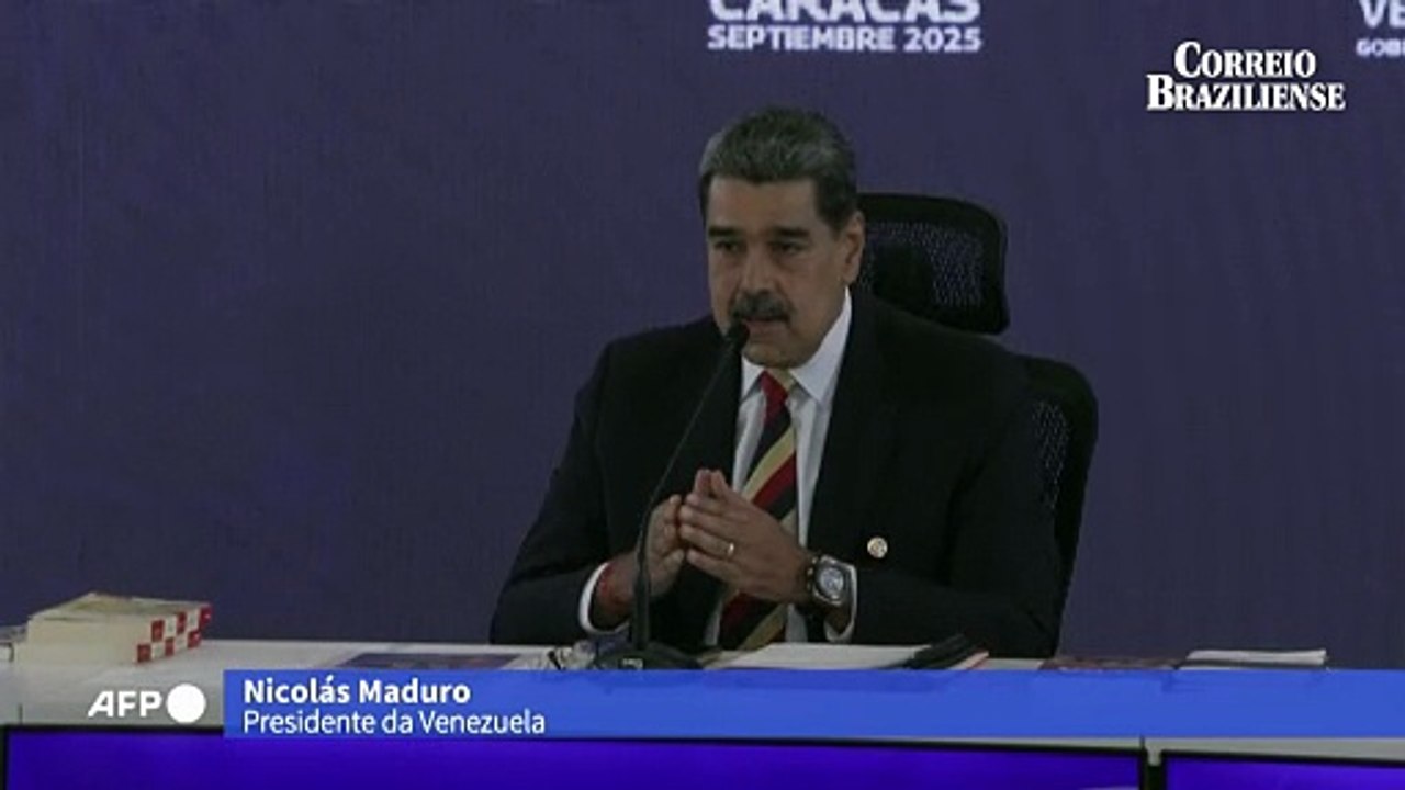 Maduro denuncia que oito navios dos EUA apontam 1.200 mísseis para a Venezuela